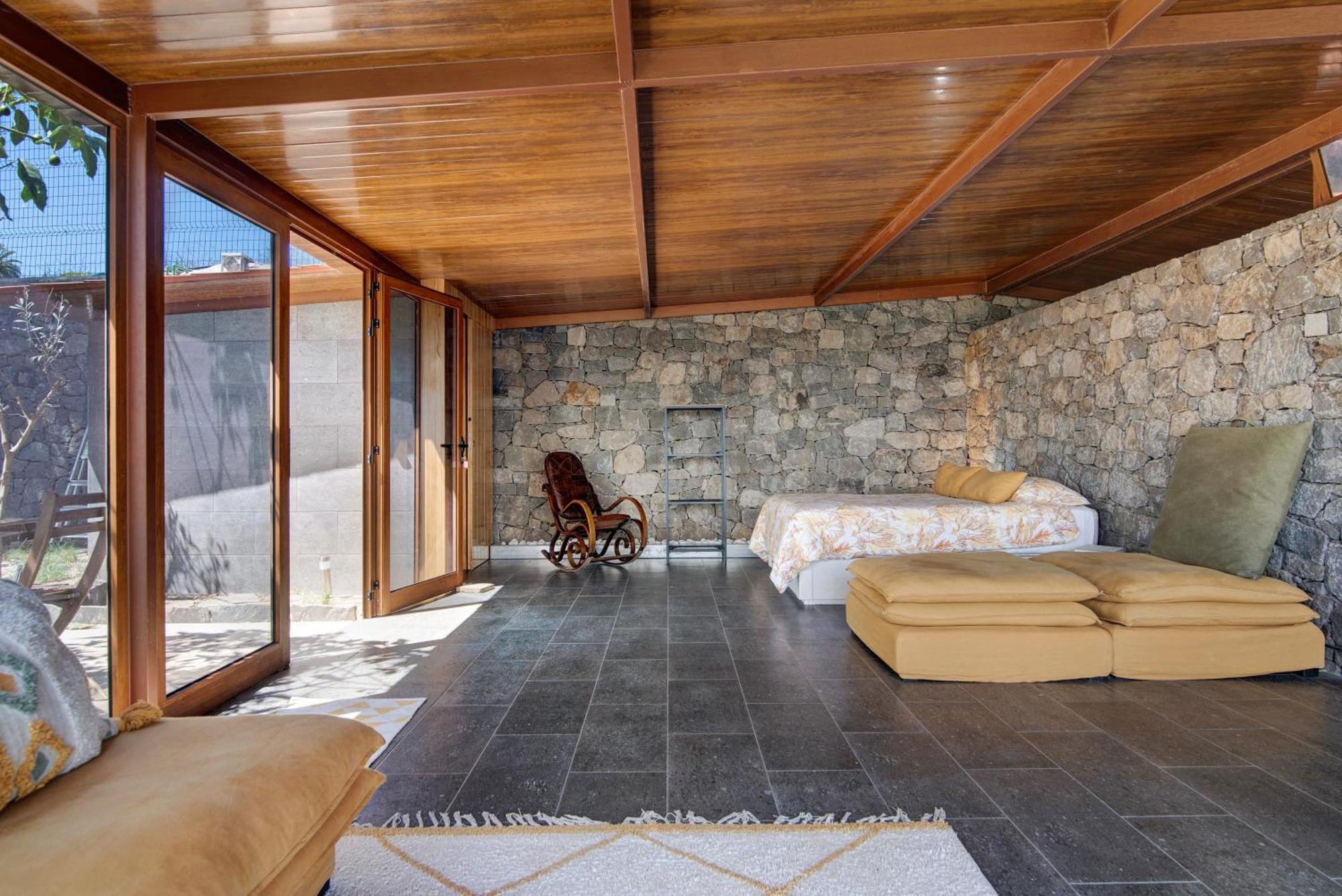 La Casita De La Orilla De Penate Villa Santa Brigida  Bagian luar foto