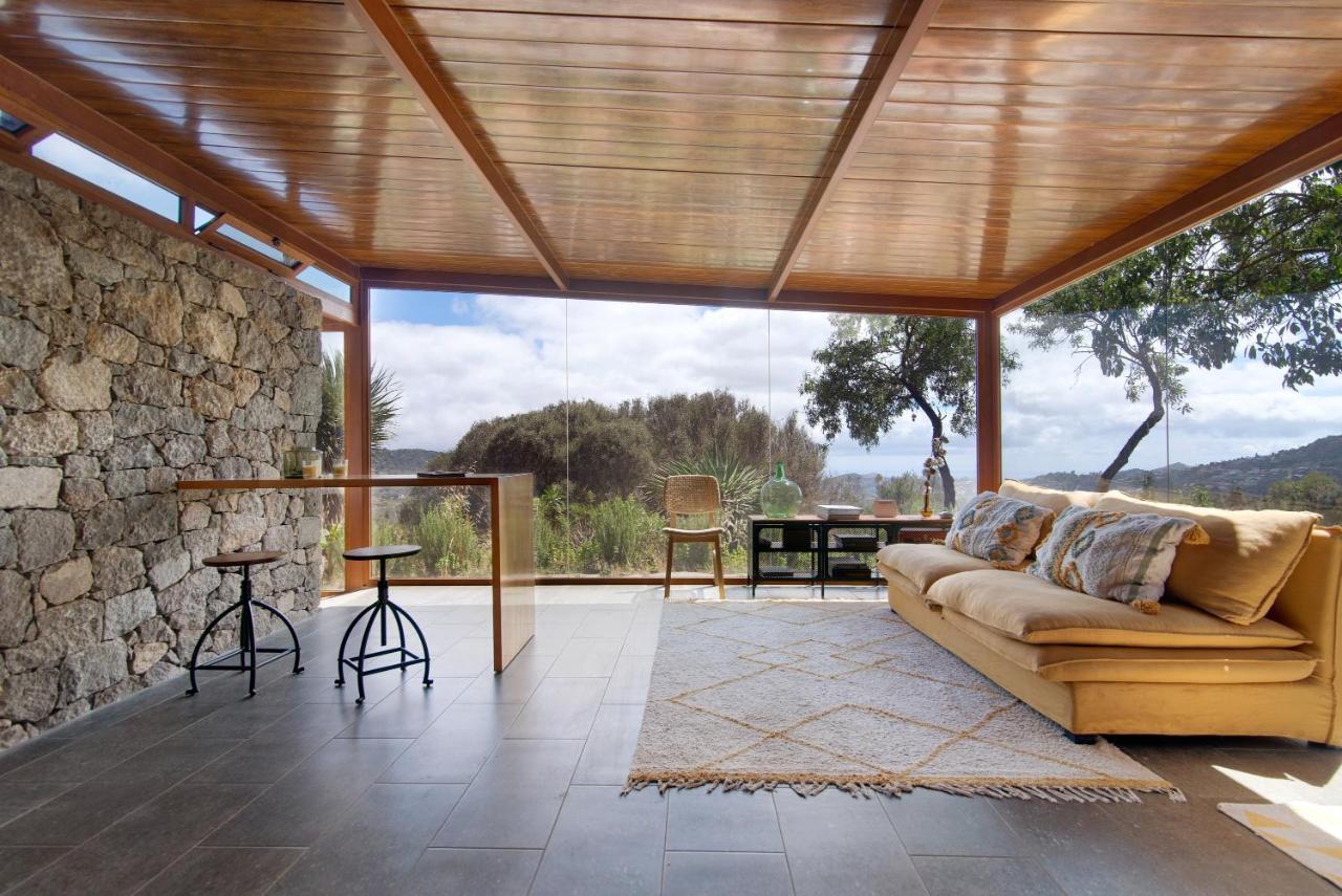 La Casita De La Orilla De Penate Villa Santa Brigida  Bagian luar foto